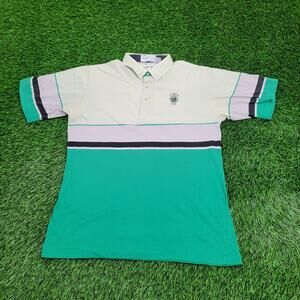 Vintage 90s Lochmoor Club Golf Polo Shirt M/L 20x28 RARE